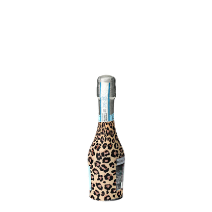 Tan Leopard Mini Prosecco Wraps (Set of 3)