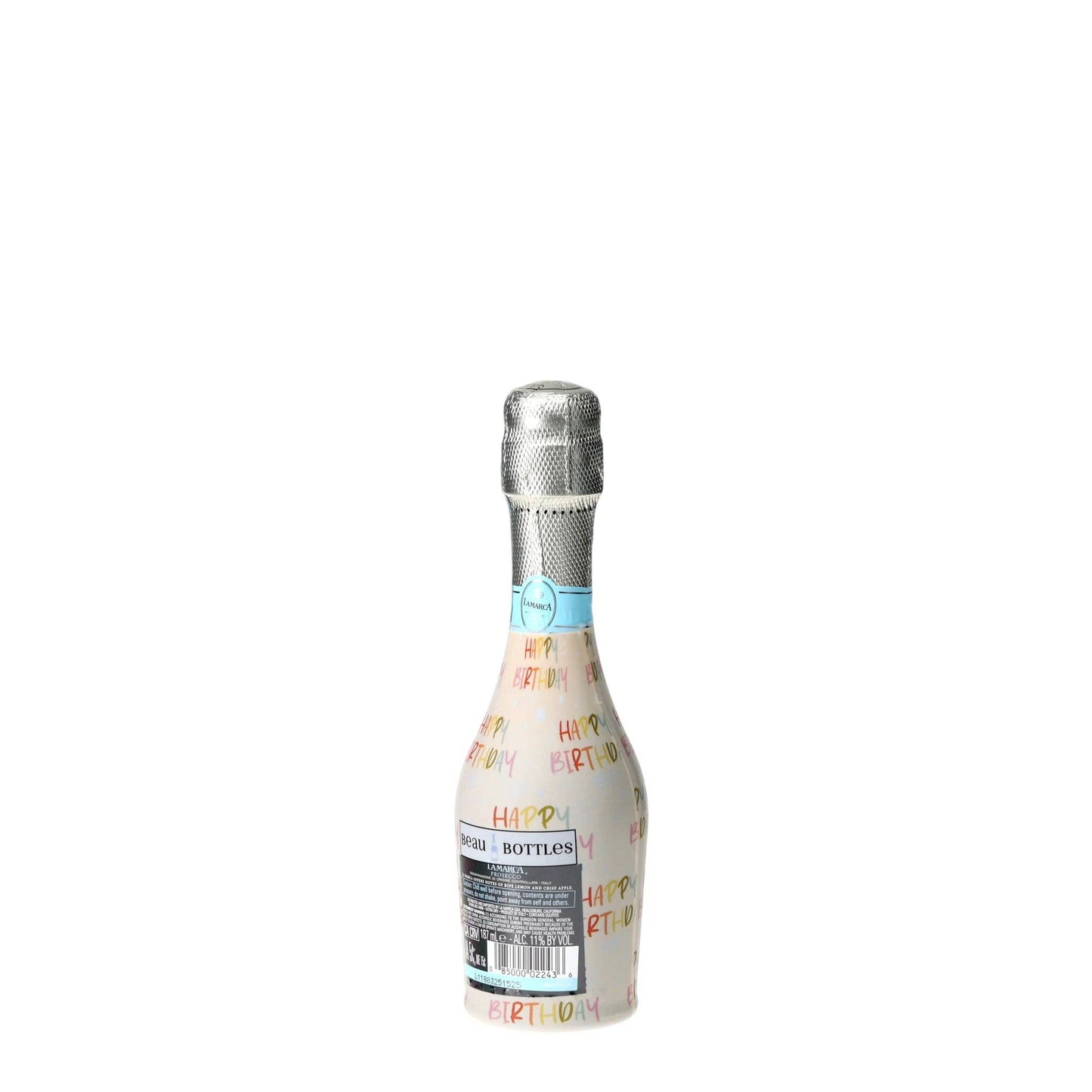 Birthday in Pastels Mini Prosecco Wraps (Set of 3)