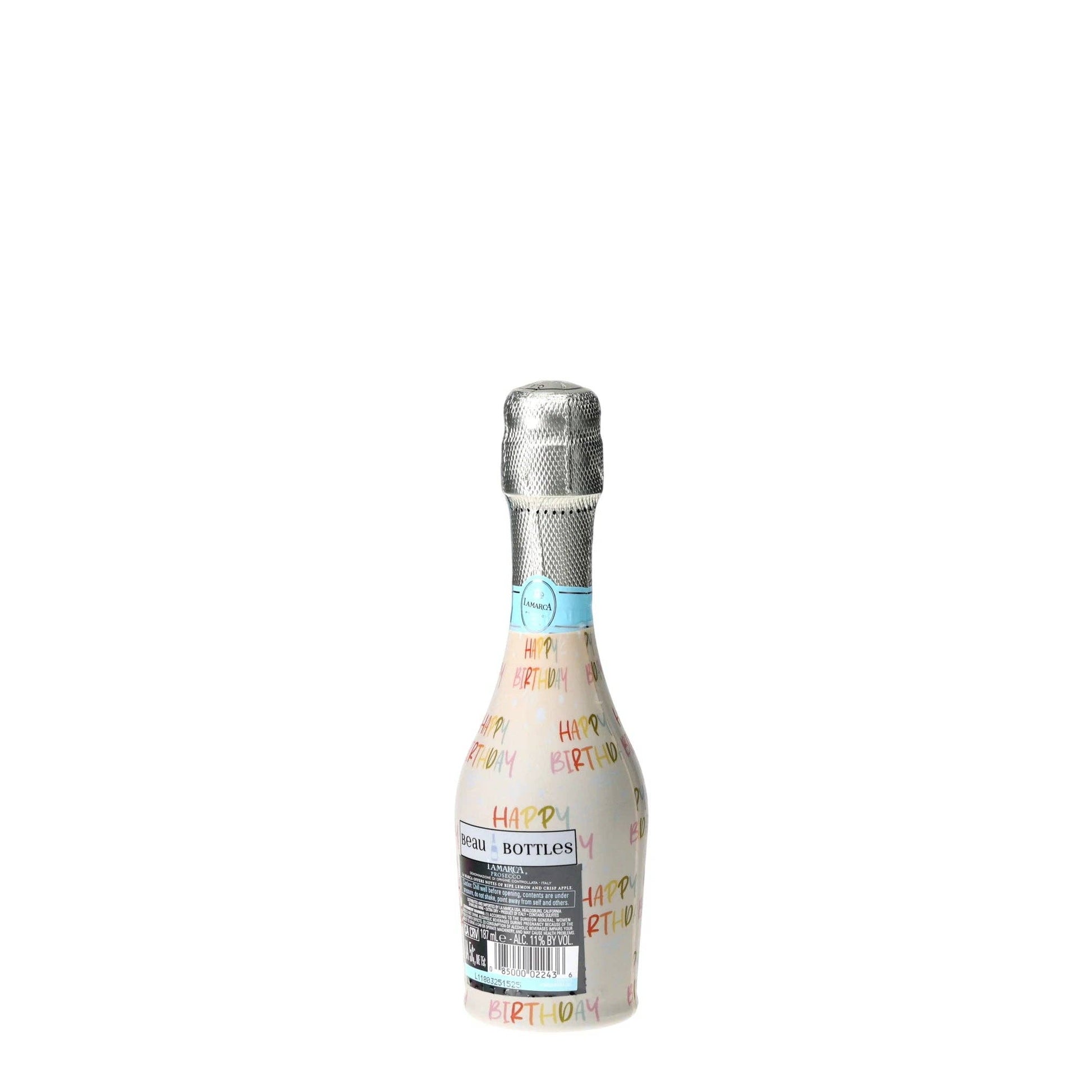 Birthday in Pastels Mini Prosecco Wraps (Set of 3)
