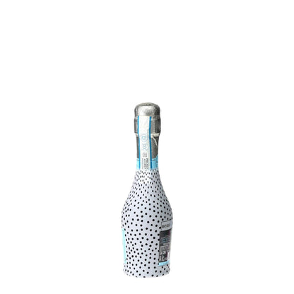 Black & White Dots Mini Prosecco Wraps (Set of 3)