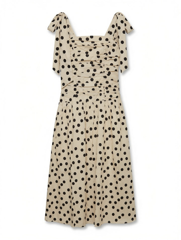 Entro: Polka Dot Tie Maxi