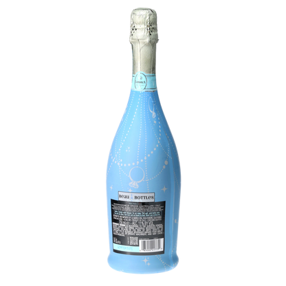 Blue Pearls & Prosecco Prosecco Bottle Wrap