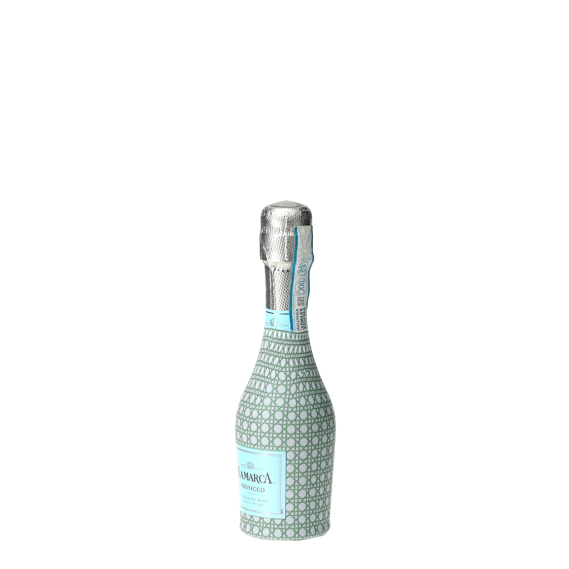Sage & White Cane Mini Prosecco Wraps (Set of 3)