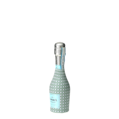 Sage & White Cane Mini Prosecco Wraps (Set of 3)