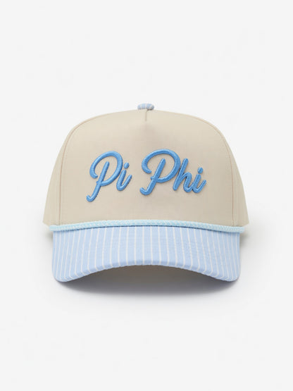 Busy Bee: Striped Sorority Hats