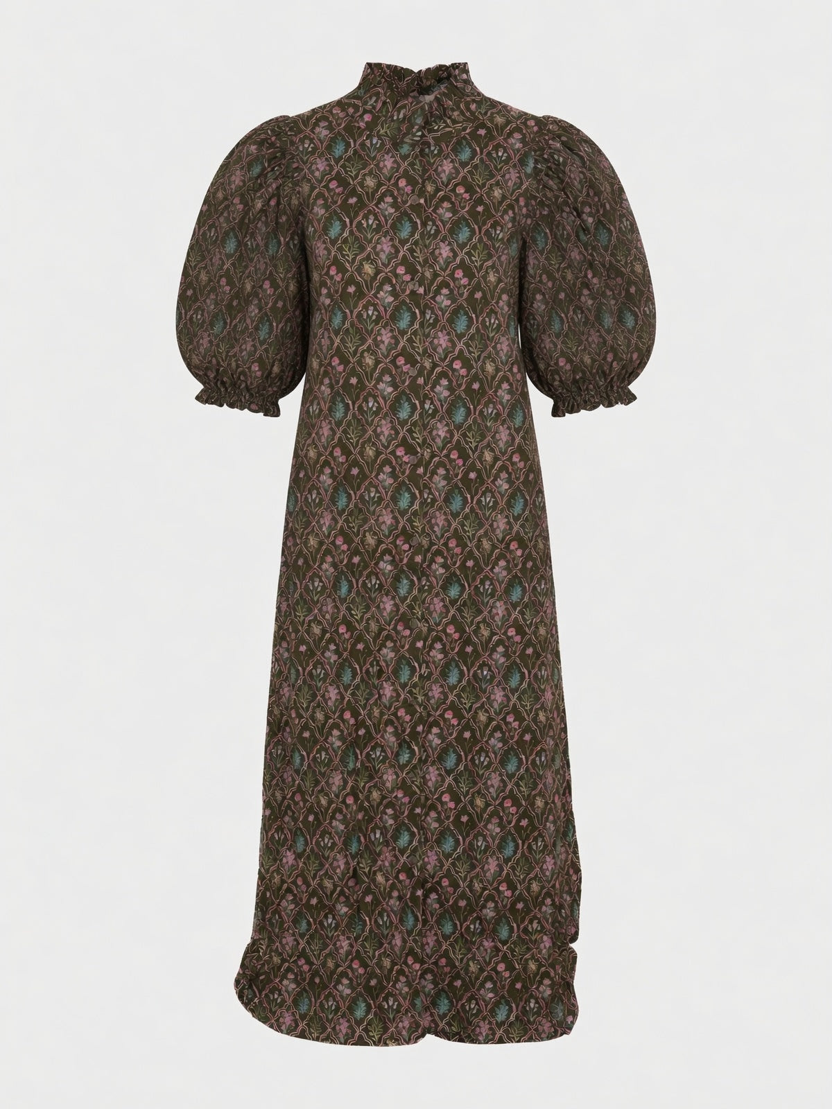 Entro: Floral Button Down Maxi