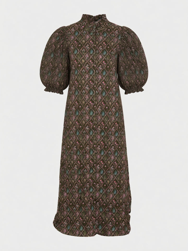 Entro: Floral Button Down Maxi
