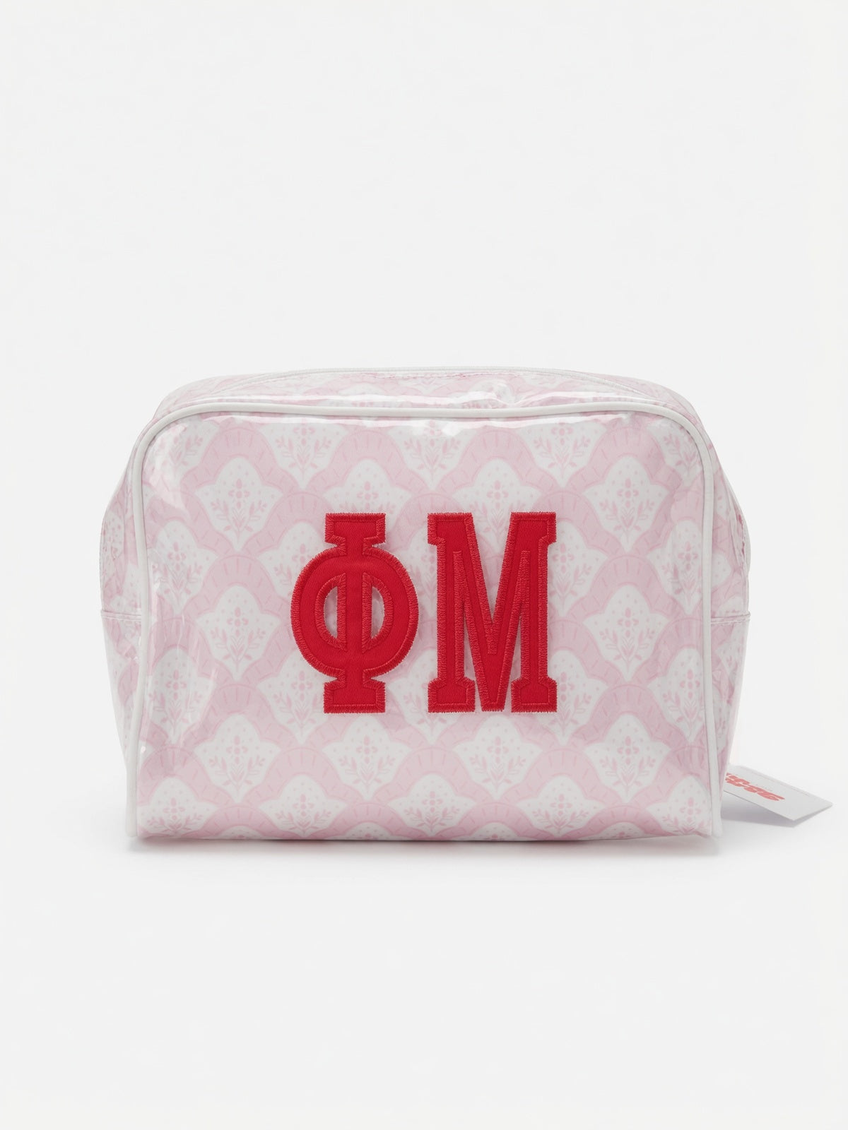 Busy Bee: Sorority Clear Coat Makeup Bag