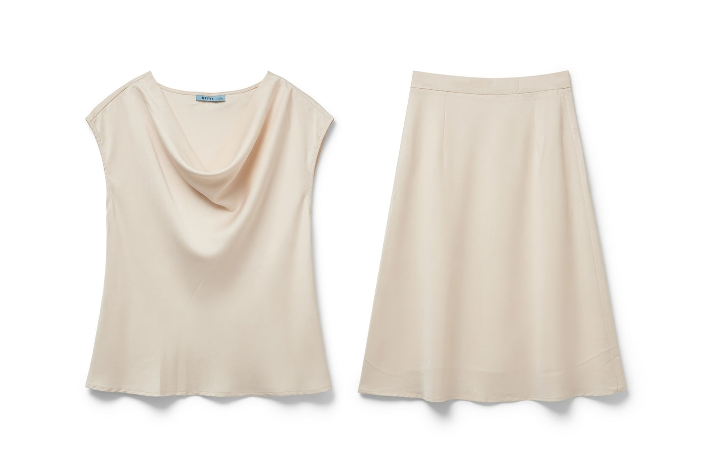 HYFVE Cream Top/Skirt Set