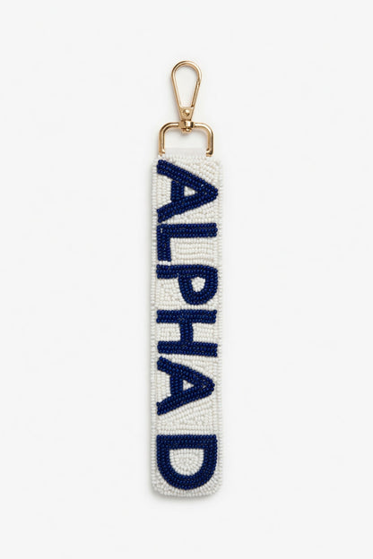 Busy Bee: Greek Beaded Key Chains