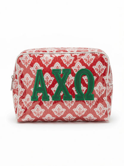 Busy Bee: Sorority Clear Coat Makeup Bag