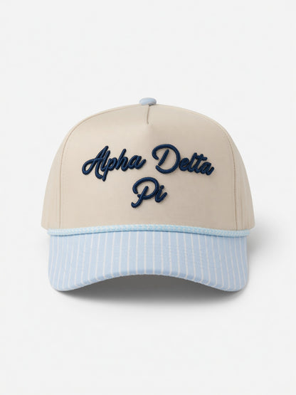 Busy Bee: Striped Sorority Hats