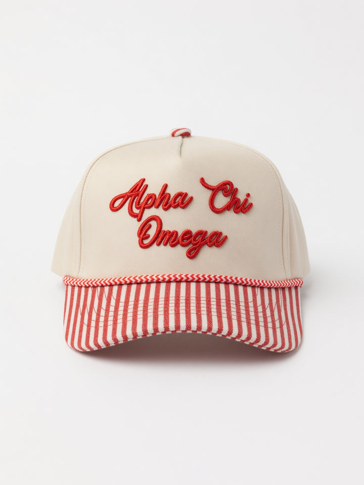 Busy Bee: Striped Sorority Hats