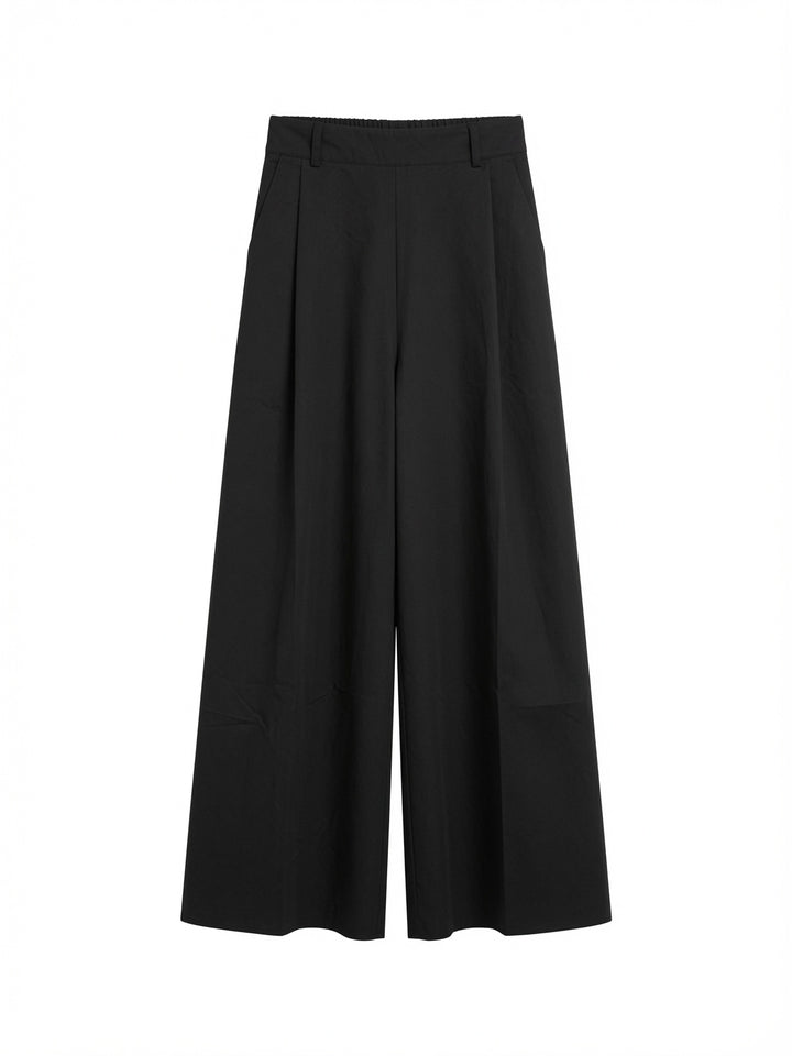 Brad and Rena: Black Flowy Pants