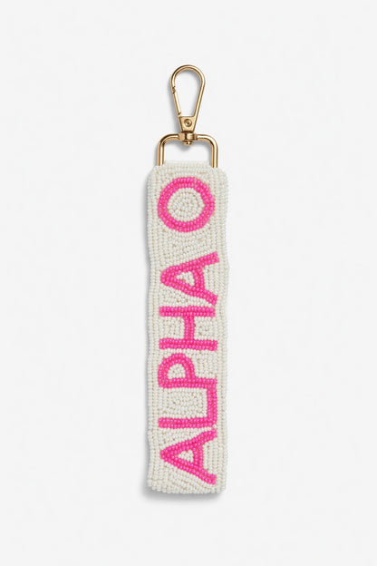 Busy Bee: Greek Beaded Key Chains