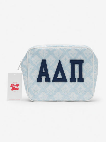 Busy Bee: Sorority Clear Coat Makeup Bag