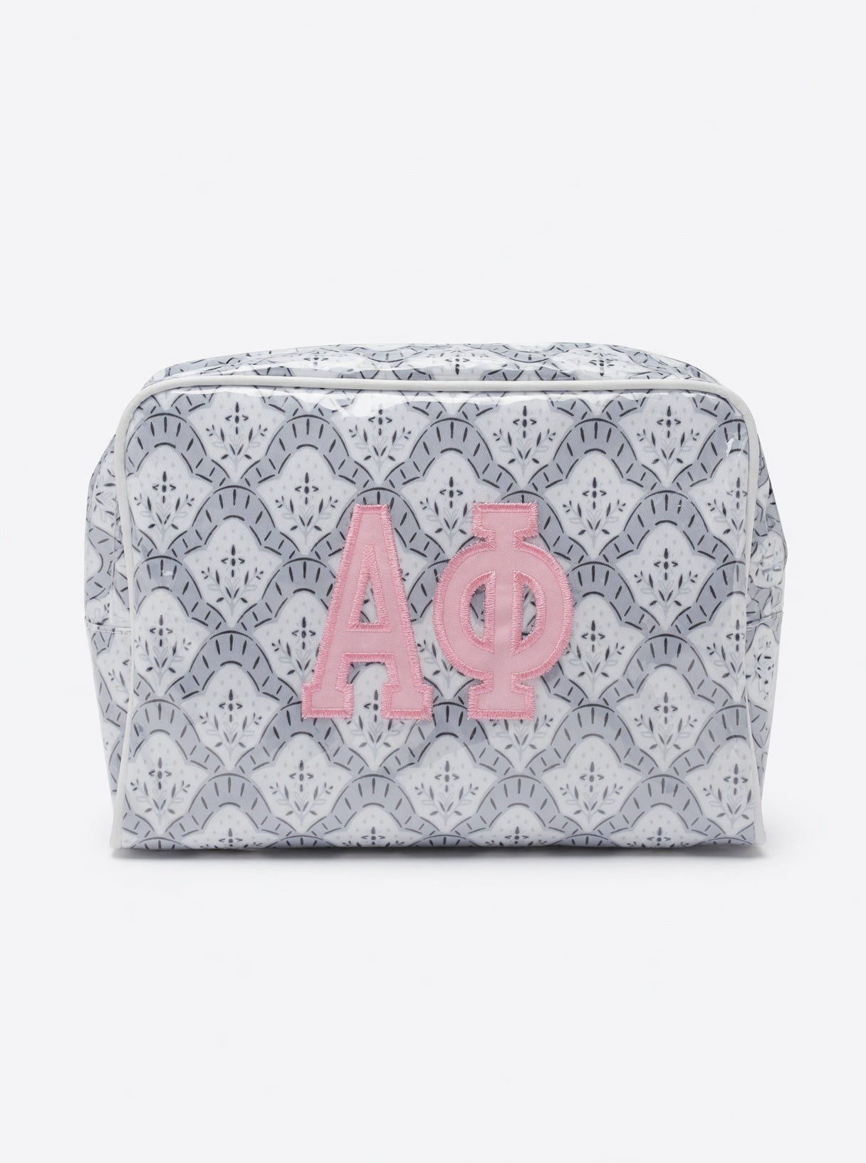Busy Bee: Sorority Clear Coat Makeup Bag