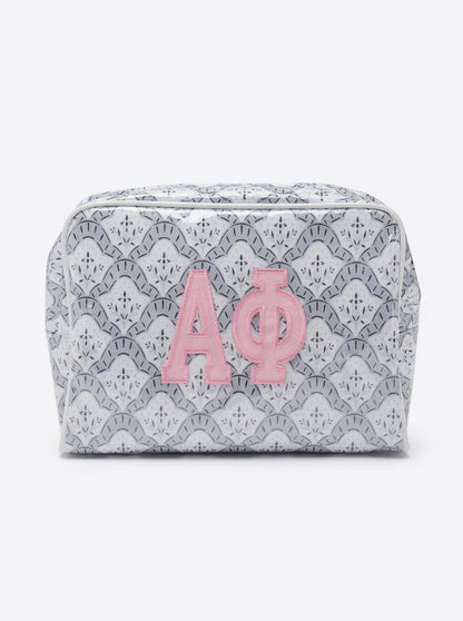 Busy Bee: Sorority Clear Coat Makeup Bag