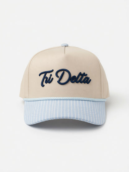 Busy Bee: Striped Sorority Hats