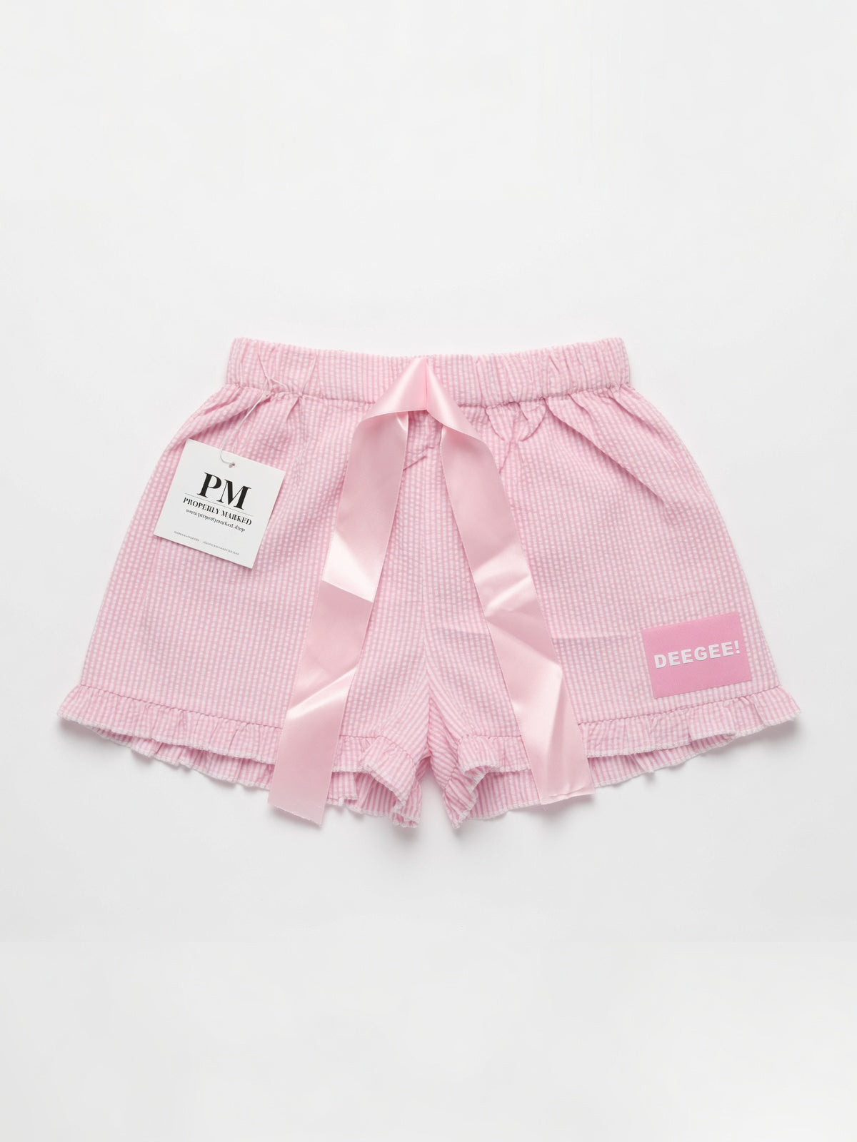 Properly Marked: Sorority Seer Sucker Shorts