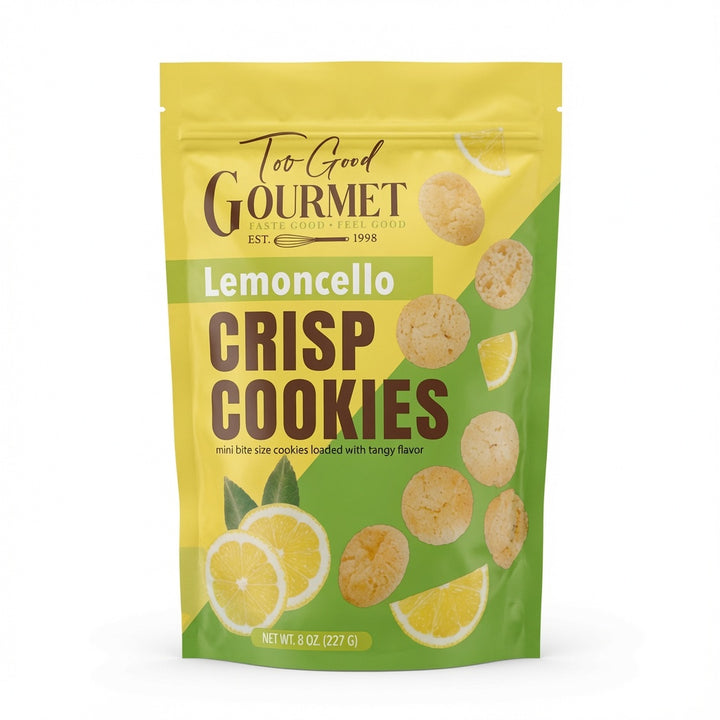 Lemoncello Crisp Cookies